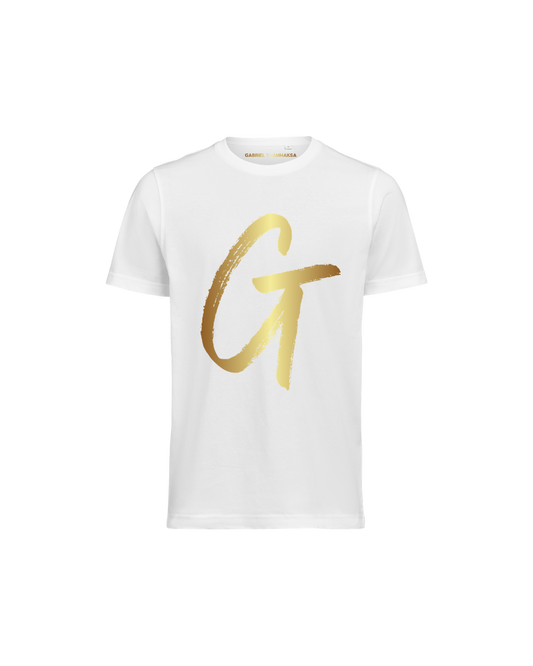 GT T-shirt merch VIT med låttitel