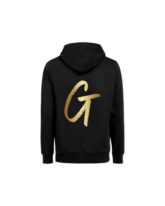 GT hoodie med låttitel